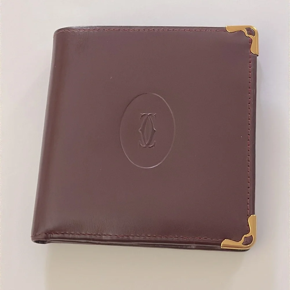 CARTIER || Unisex Bifold Wallet. Sz. OS - Picture 2 of 13